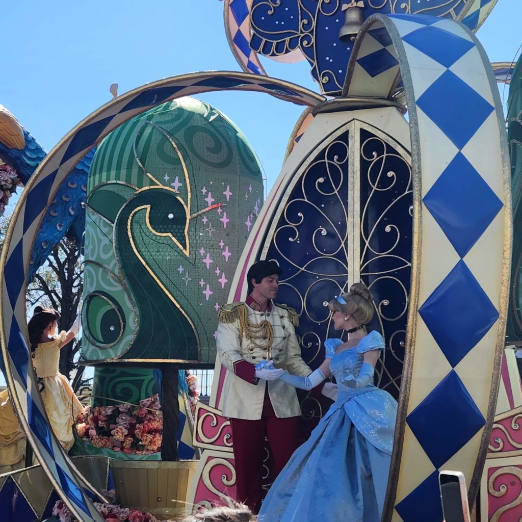 Cinderella and Her Prince Charming from Festival of Fantasy Parade