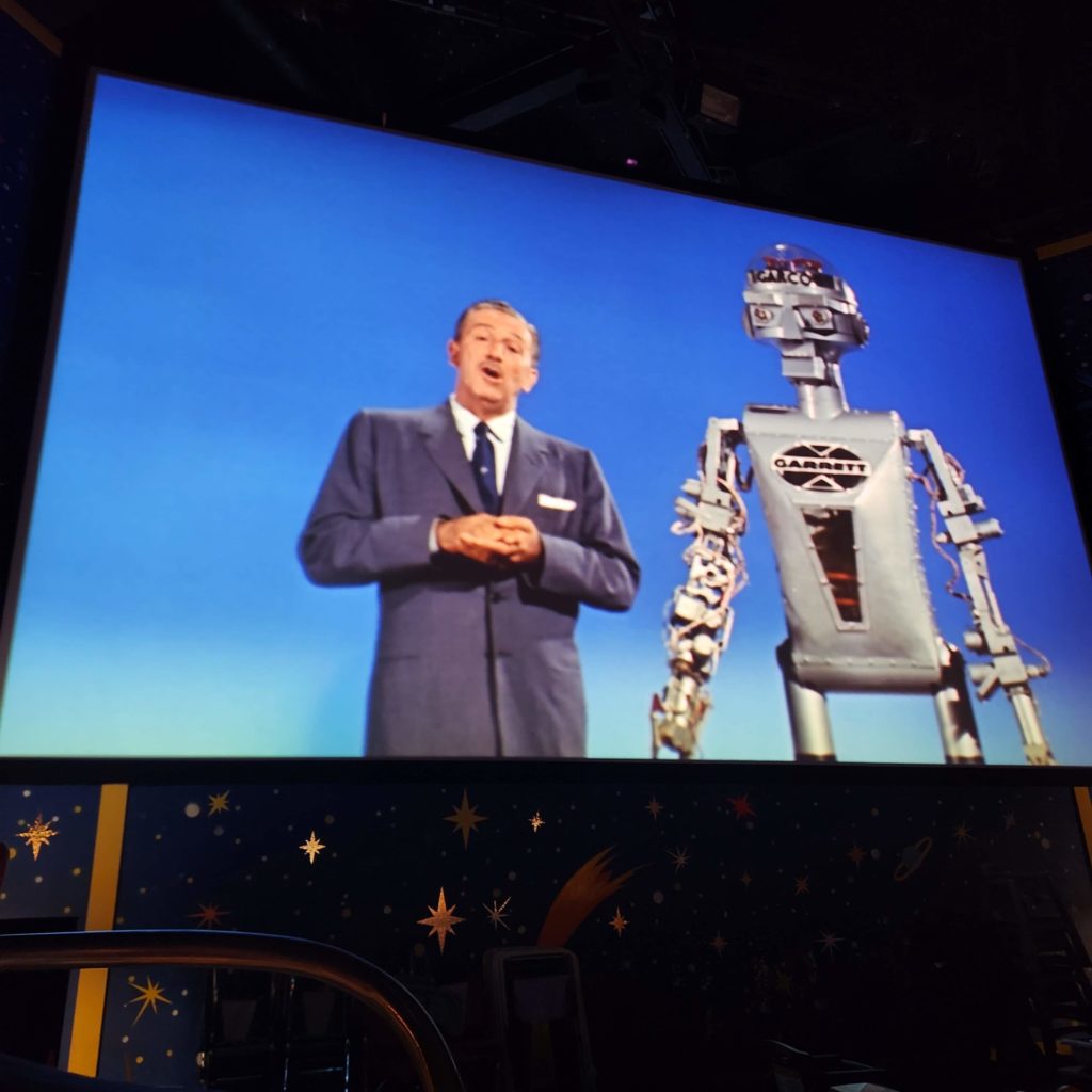 Sci-Fi Dine In Walt on screen