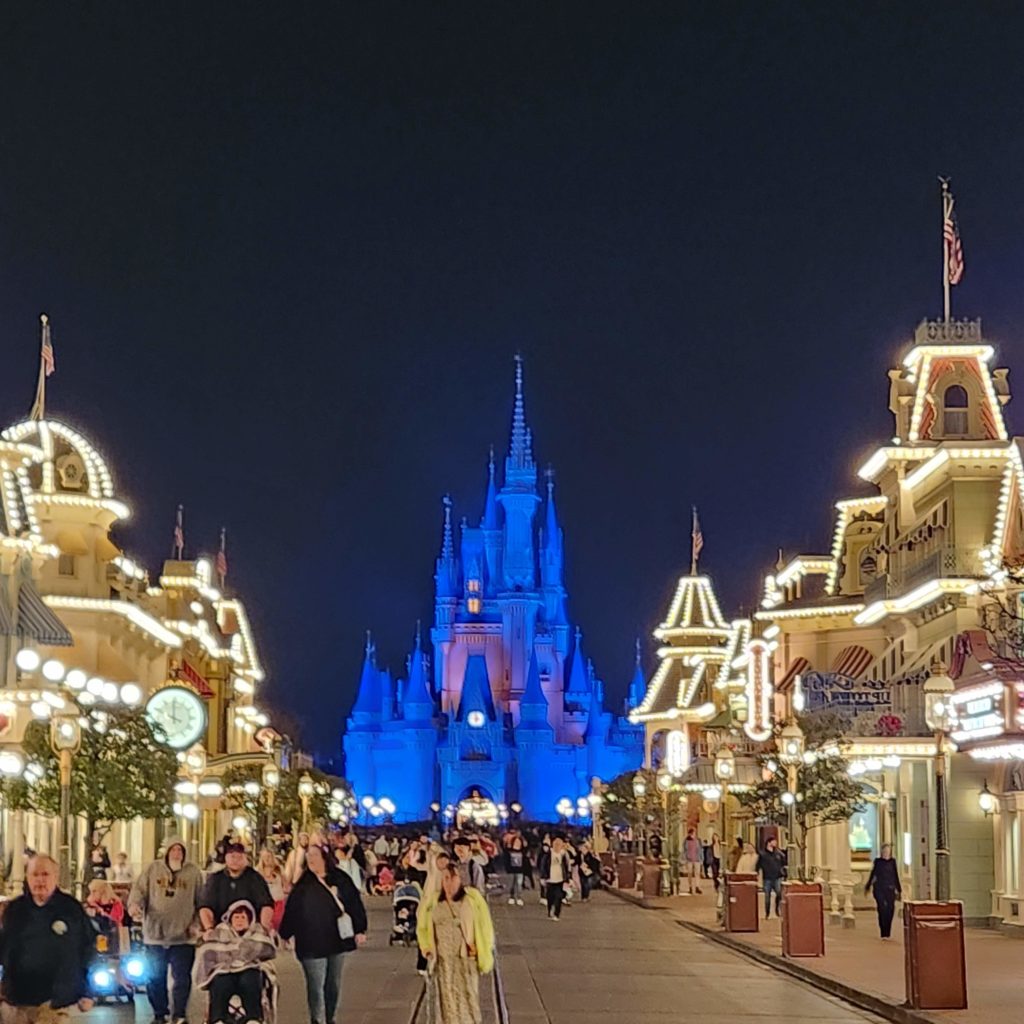 Cinderella Castle at Night