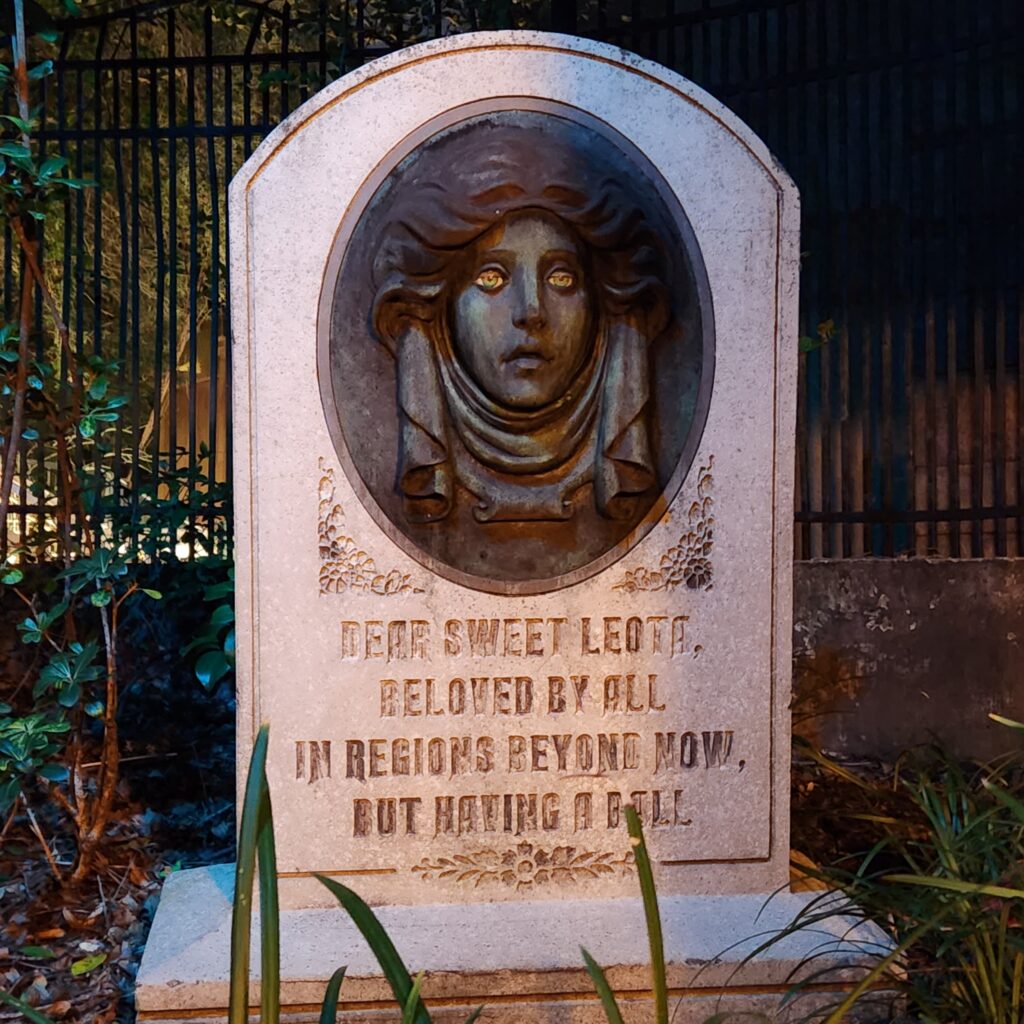 Haunted Mansion Headstone