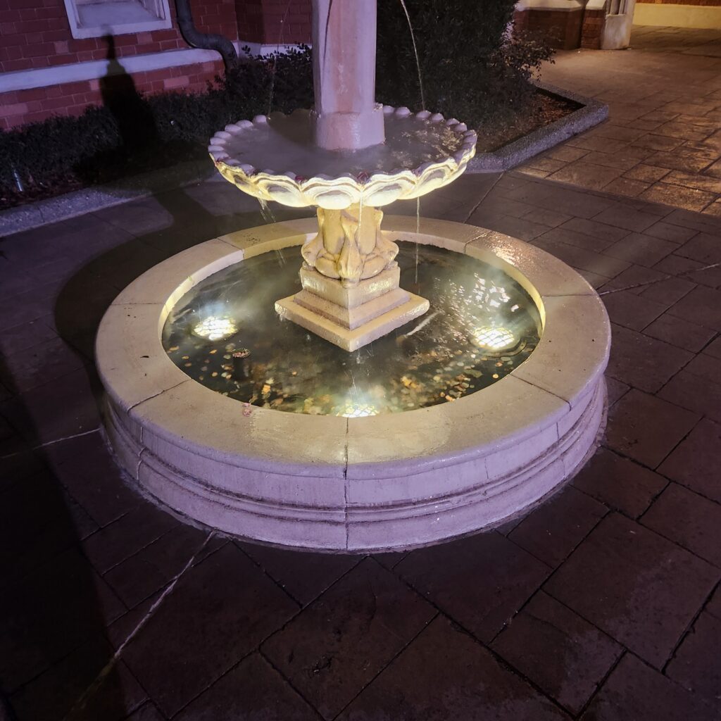 Steaming Fountain